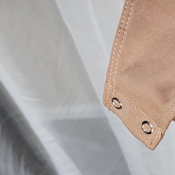 NWT- Latte Colored Mesh Bodysuit - Picture 3 of 3